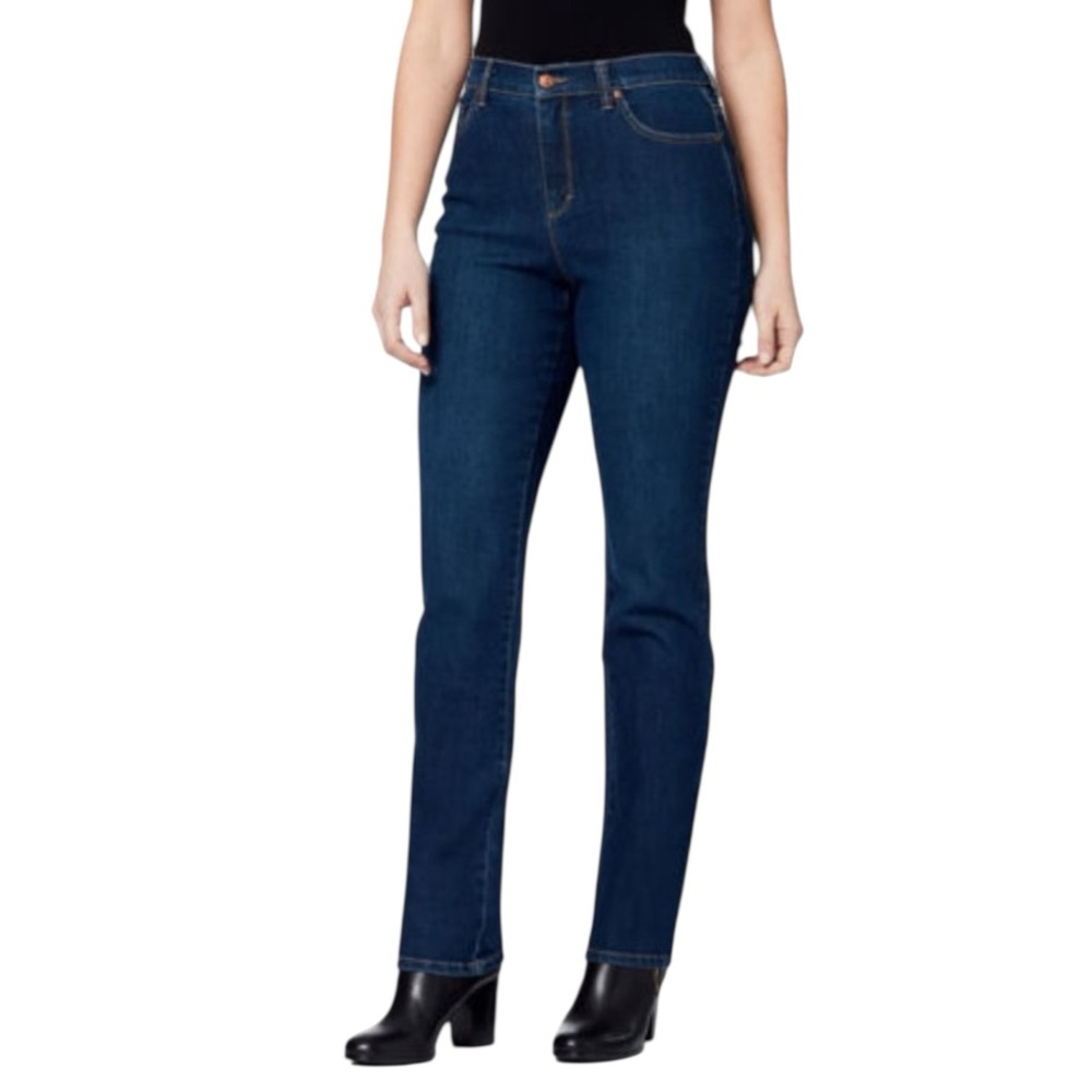 GLORIA VANDERBILT NWT High-Rise Straight Leg Jeans Size 12P NWT --- GORGEOUS!!🌺